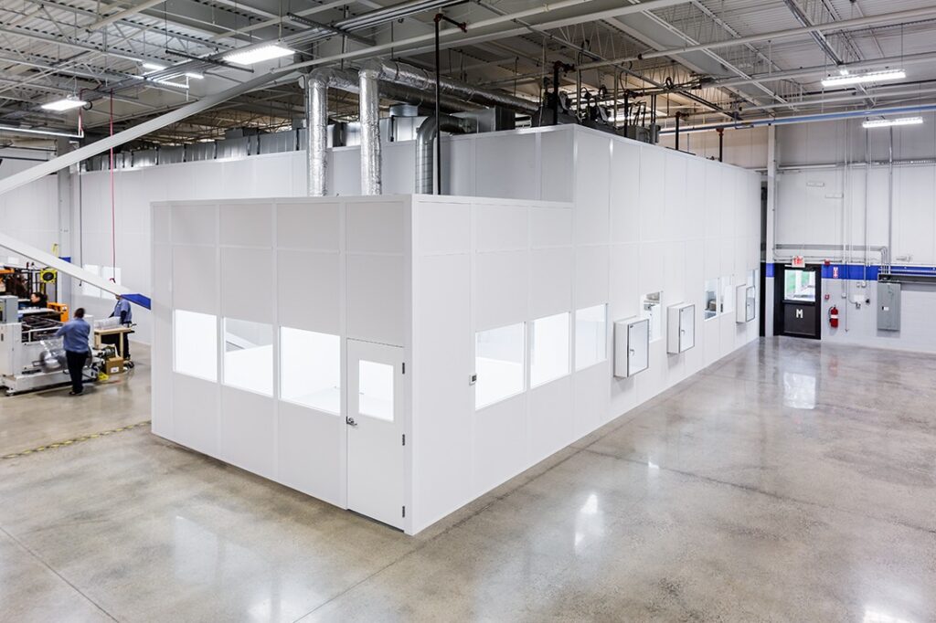 langkah membangun modular cleanroom