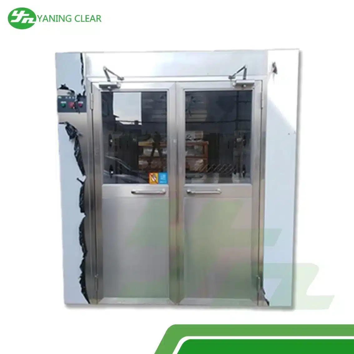 0.3um Hepa SS304 Cleanroom Air Shower Optoelectronic Display (1)