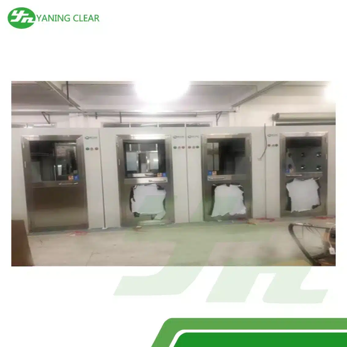 0.3um Hepa SS304 Cleanroom Air Shower Optoelectronic Display (2)