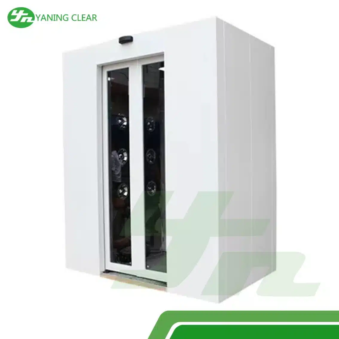 0.75kw SUS304 Clean Room Air Shower HEPA Automatic Sliding Door (3)
