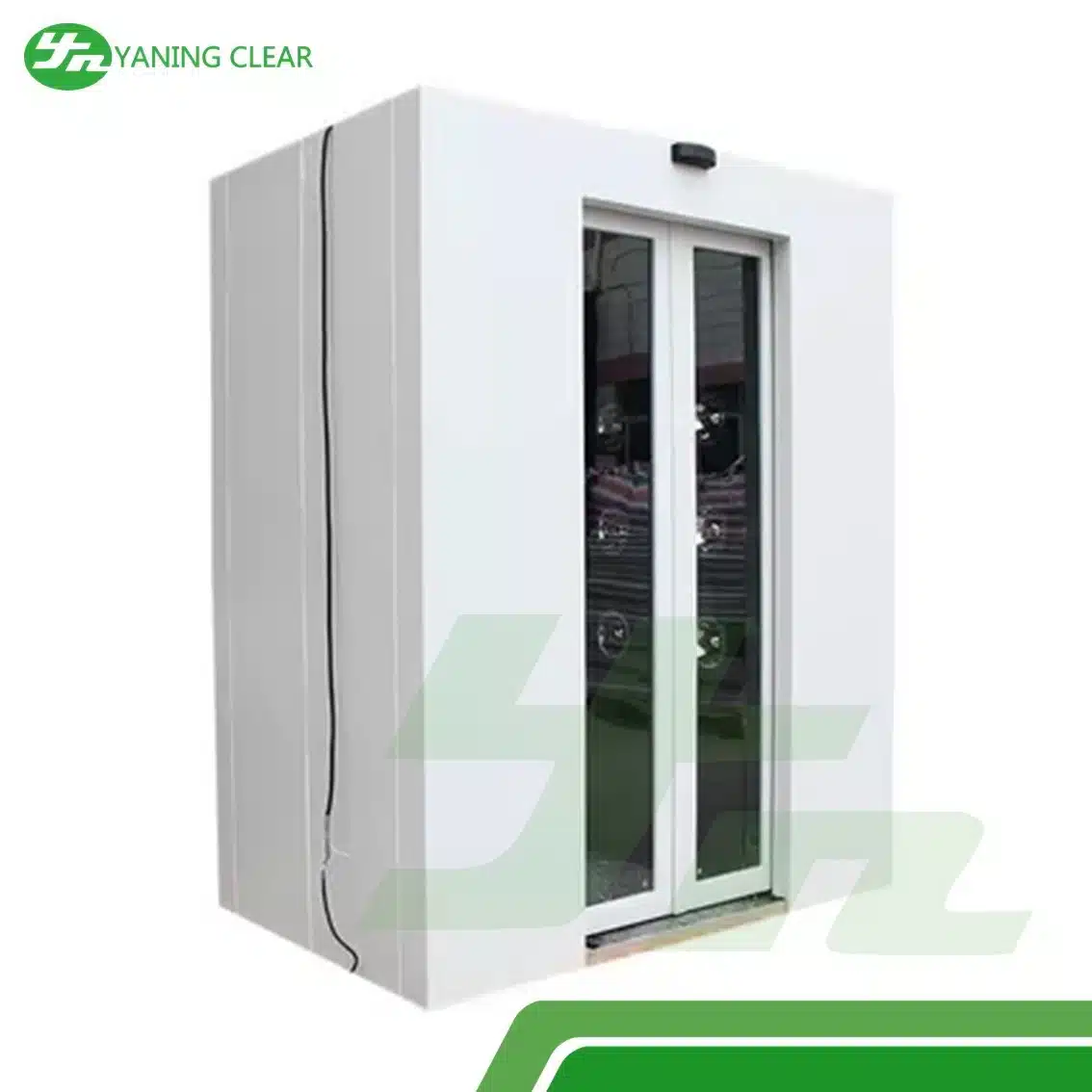 0.75kw SUS304 Clean Room Air Shower HEPA Automatic Sliding Door (4)