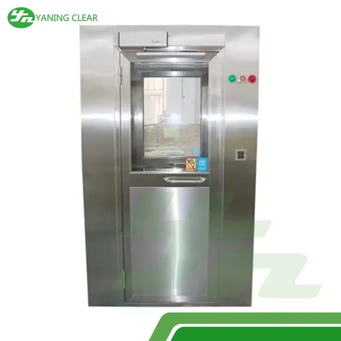 1.1KW Face Recognition Cleanroom Air Shower Temperature Detection (4)