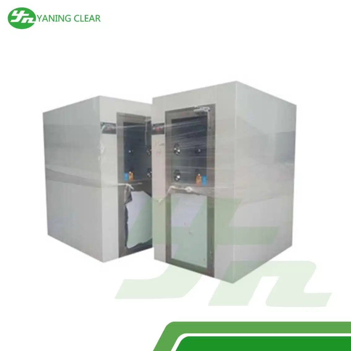 1.1kw Stainless Steel Cleanroom Air Shower With Air Interlocked System (2)