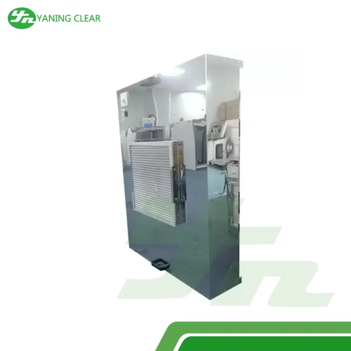 170W Mirror Finished FFU Fan Filter Unit Stainless Steel 11751175mm HEPA (1) Fan filter unit (FFU) stainless steel daya 170 watt