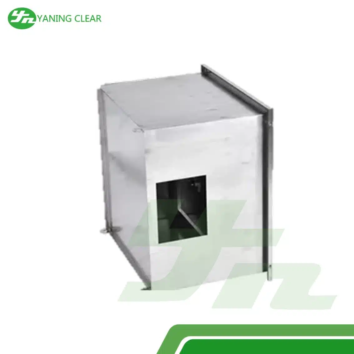 304 Stainless Steel Hepa Filter Box Side Ducted Air Inlet For Ceiling Terminal (2) Terminal HEPA box stainless steel SUS304 terhubung ducting