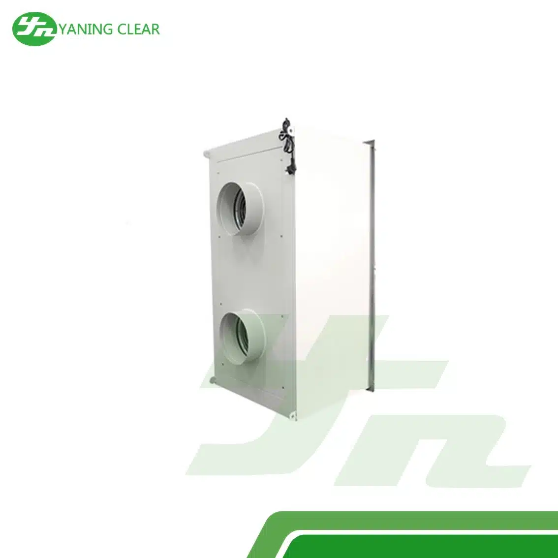 40CMM Air Volume BFU Blower FFU Fan Filter Unit Hepa With Two Low Noise Fans (1) Fan filter unit (FFU) beroperasi senyap untuk ruang bersih