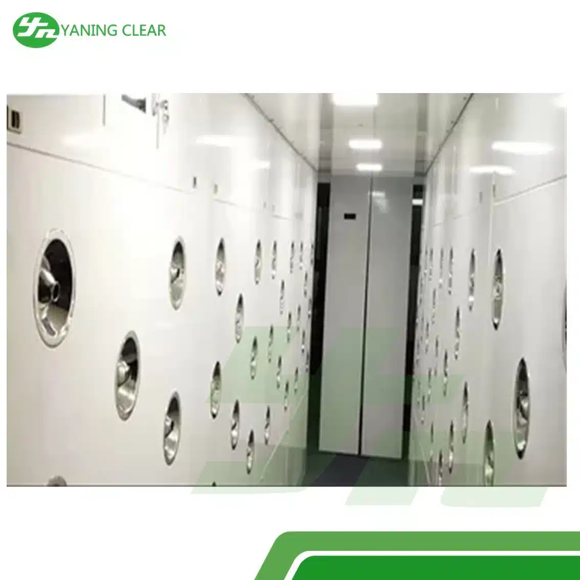 5000m Length Stainless Steel Air Shower Tunnel 1.1KW For Pharmaceutical Plant (4)