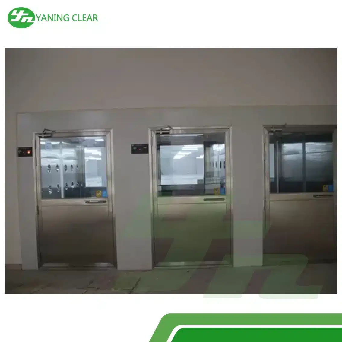 99s Adjustable 27mS Cleanroom Air Shower Tunnel Three Blowing Side SUS304 (2)