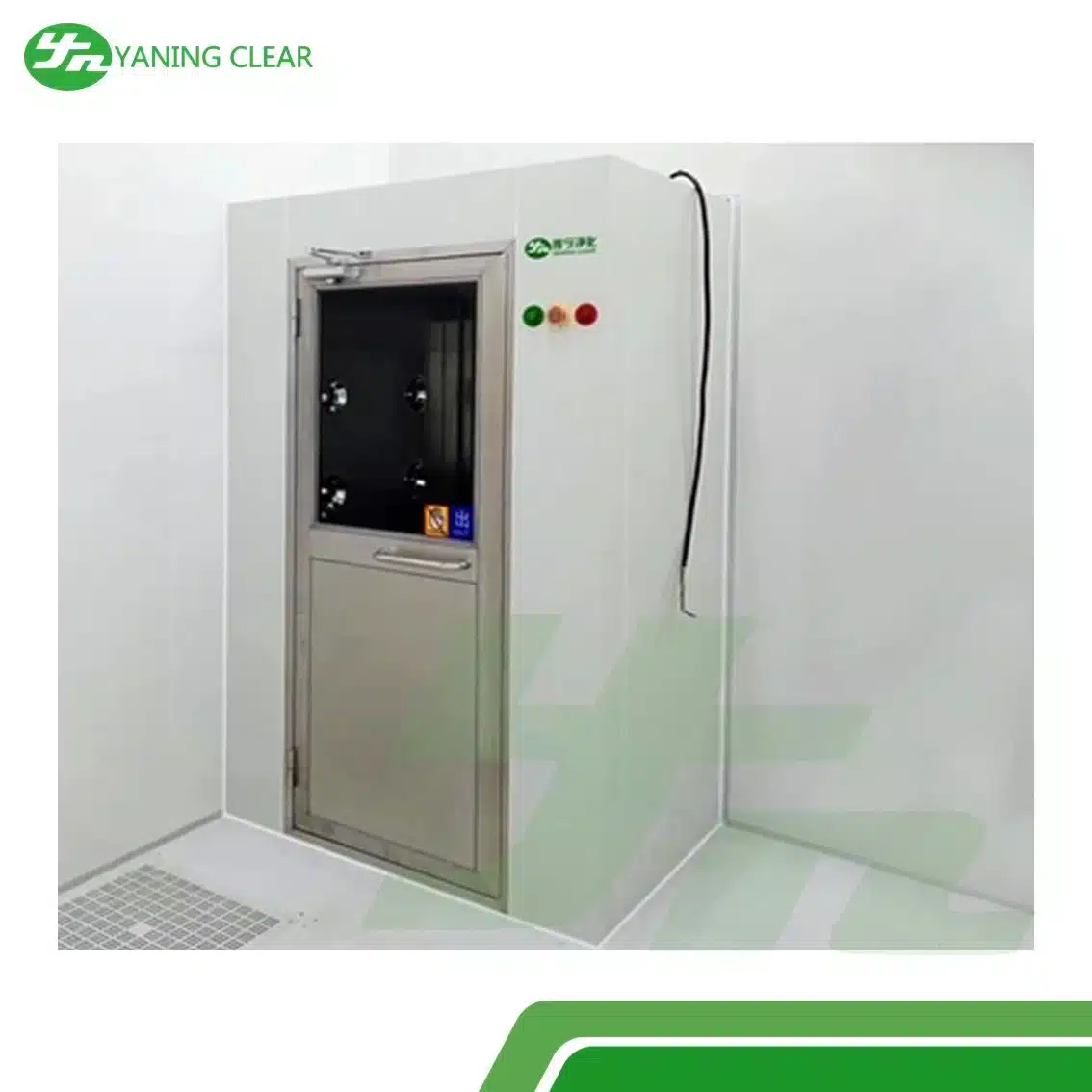 Anti Static Cleanroom Air Shower Double Blower Room Electronic Interlock For 2-4 People (3)