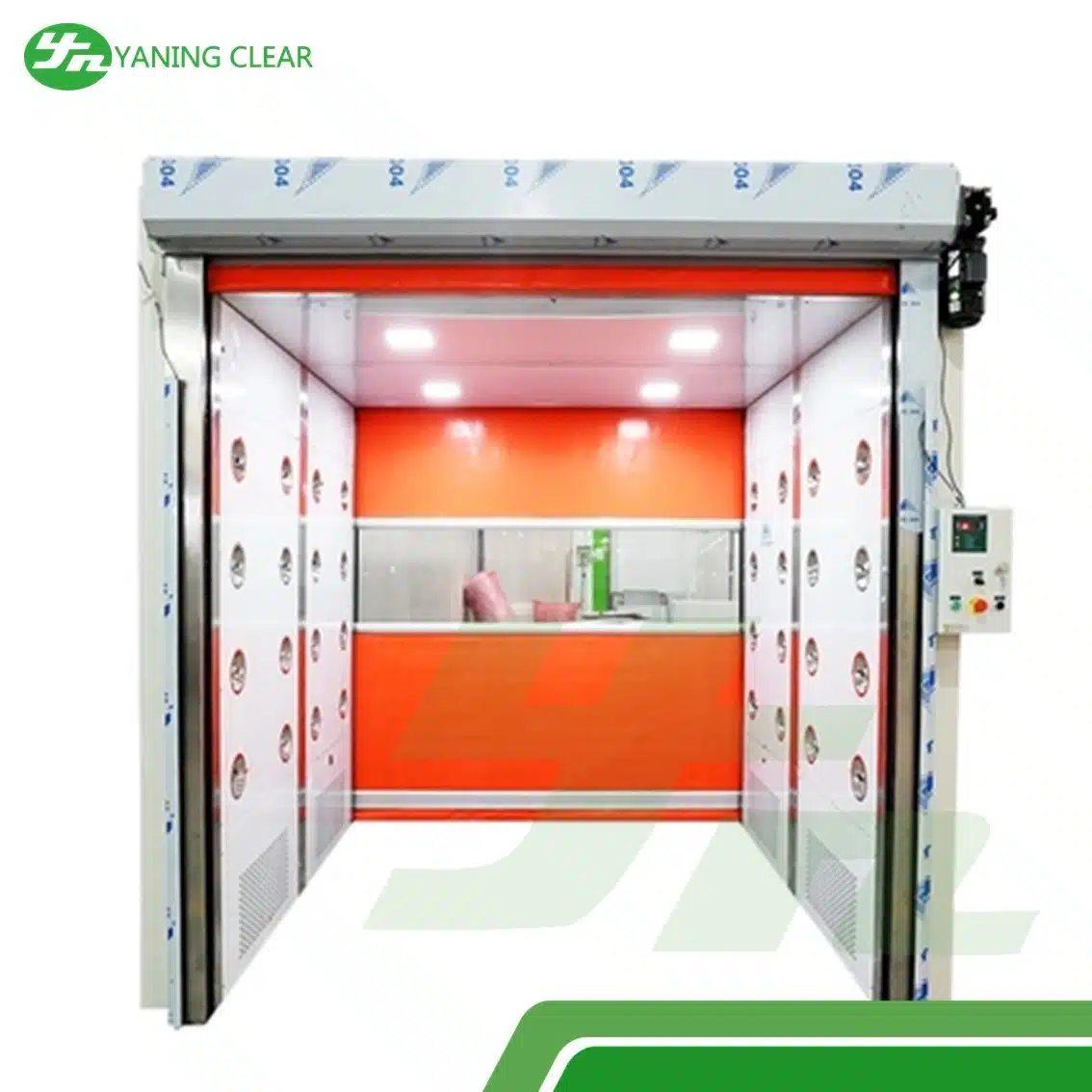 Automatic Induction Cleanroom Air Shower 27mS Air Velocity SUS304 Stainless Steel (5)