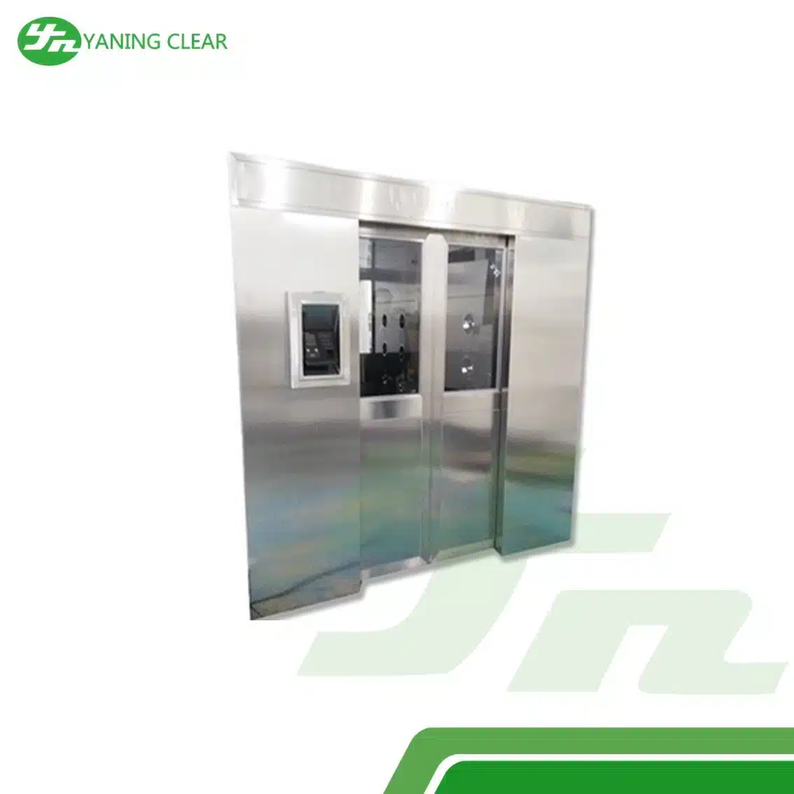 Automatic Sliding Door Air Shower (1) Air shower berpintu geser otomatis untuk ruang bersih