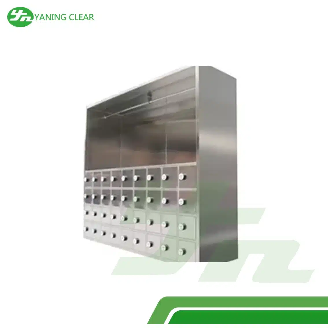 Boots Locker Static 36 Pcs Clean Room Garment Cabinet (4) Lemari penyimpanan pakaian cleanroom sepatu boot