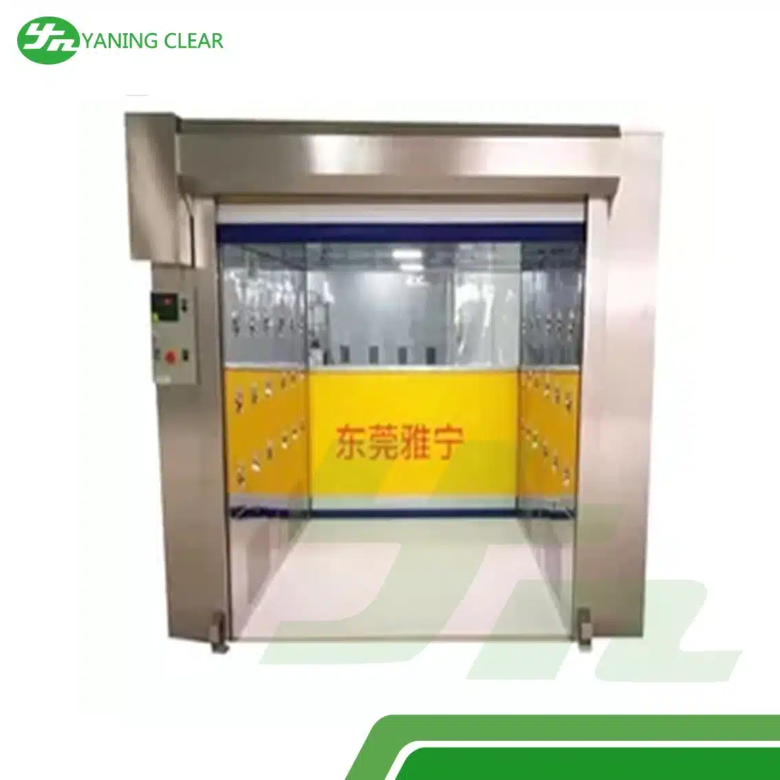 C Fast Shutter Roller Door Cargo Stainless Steel Air Shower Cargo Pass Box (1) Pass box stainless steel berpintu rolling shutter bukaan cepat