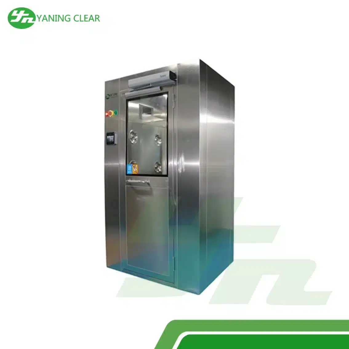 CE Standard Clean Room Air Shower Electrical (5) Air shower berinterlock elektrik dan filter H13 sebagai airlock