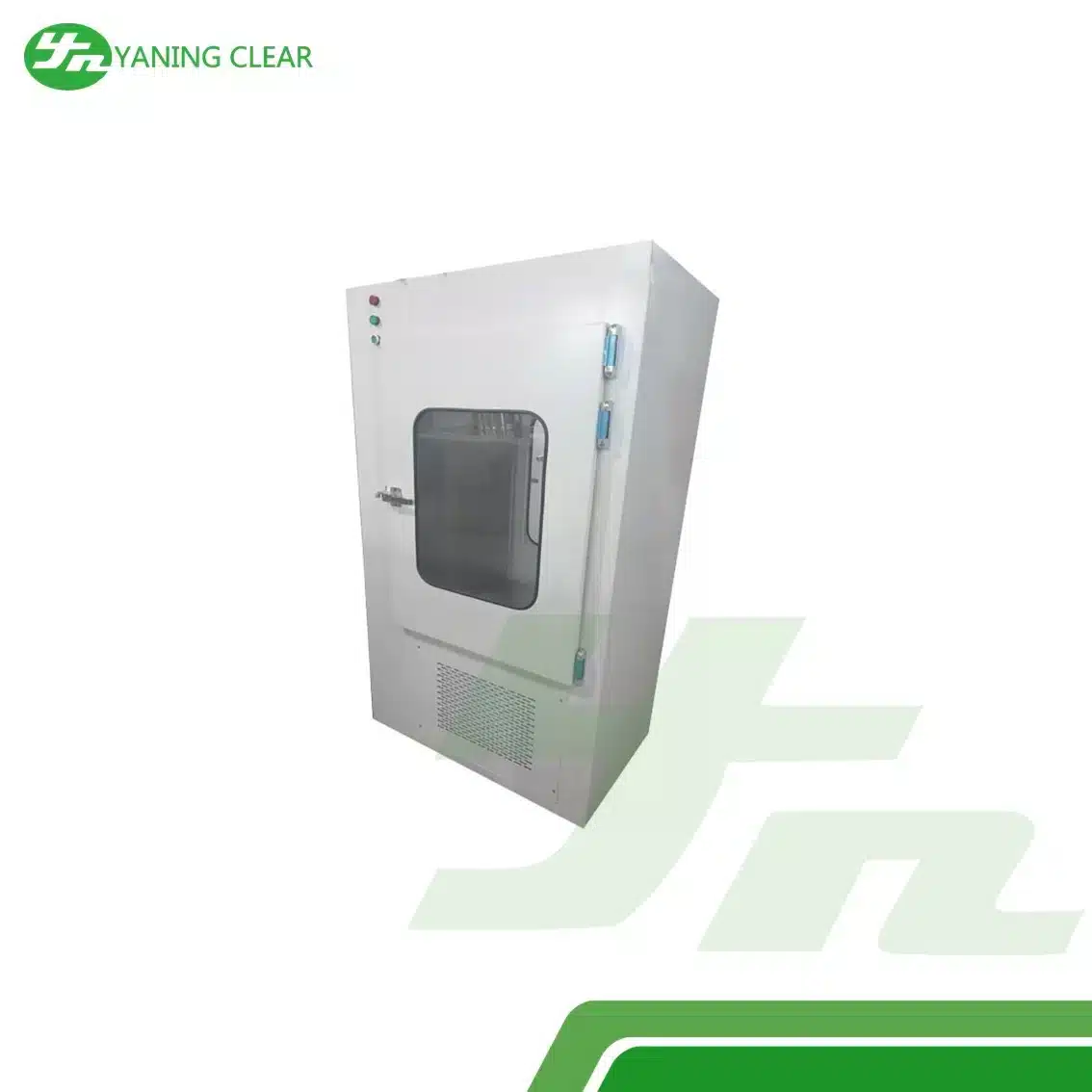 Clean Room Air Shower Pass Box Powder Coating Steel Body 660500600mm External Size (2) Pass box baja powder coating untuk ruang bersih