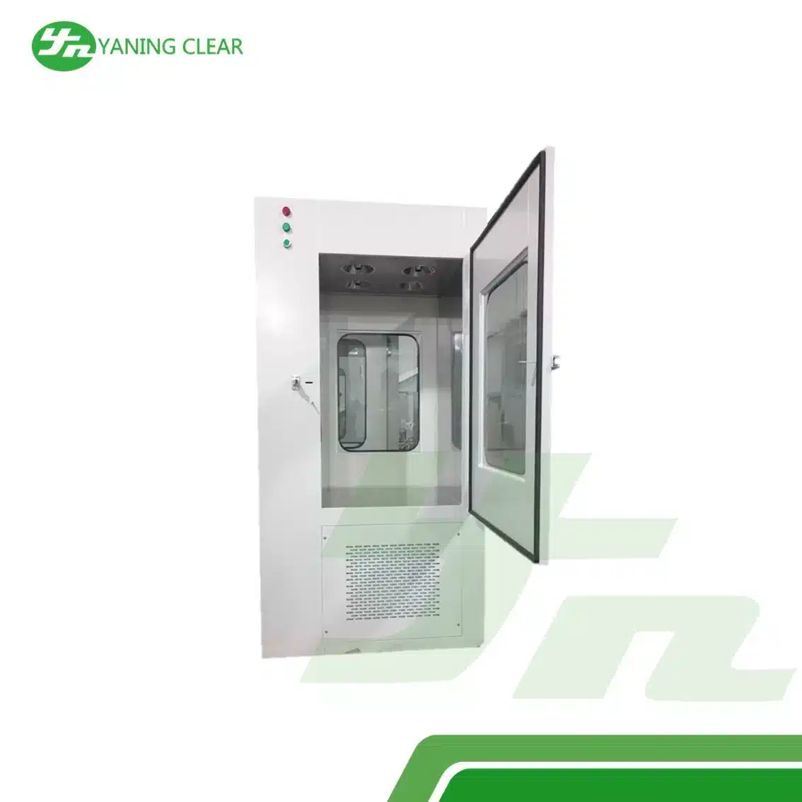 Clean Room Air Shower Pass Box Powder Coating Steel Body 660500600mm External Size_result