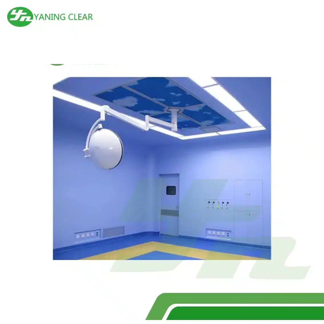 Clean Room HEPA Ceiling Mounted Suspended Laminar Air Flow Unit For OT Room Ultra Clean Air Ventilation (2)
