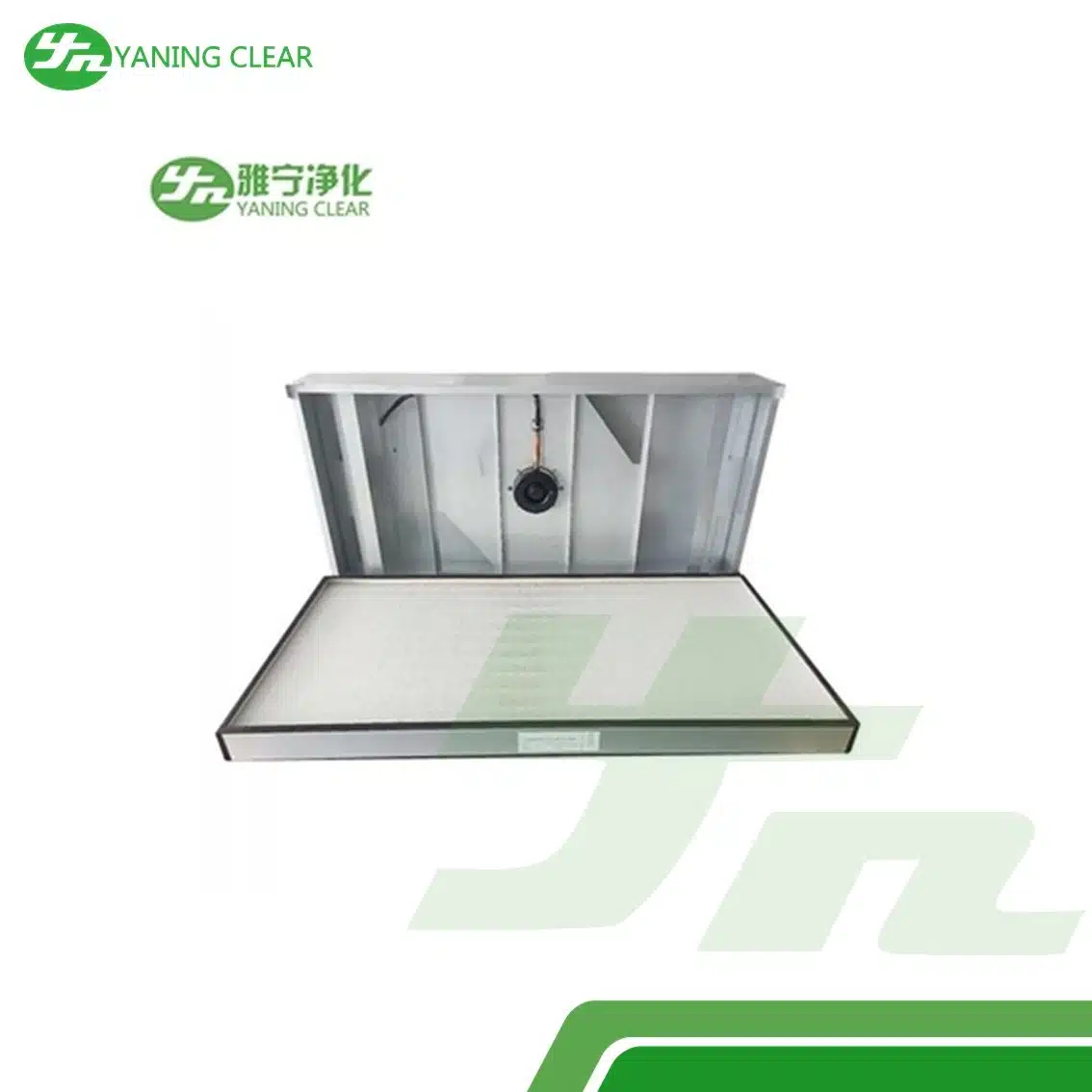 Clean Room Hepa Fan Filter Unit , Coil Filtered Exhaust Fan Aluminium Zinc Plate (5)_result