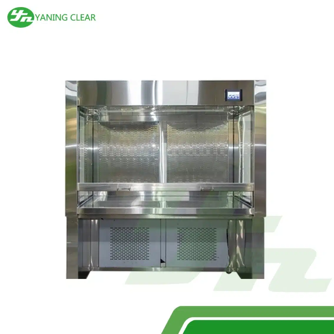 Closed Horizontal Laminar Clean Bench 220V 50HZ With Rubber Operating Gloves (6) Clean bench laminar aliran horizontal untuk ruang bersih