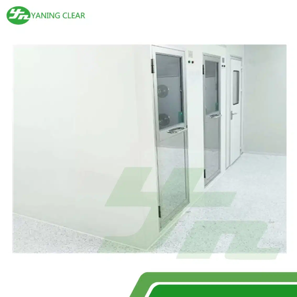 Custom Air Lock Cleanroom Air Shower , Air Shower Tunnel With Automatical Blowing (1)