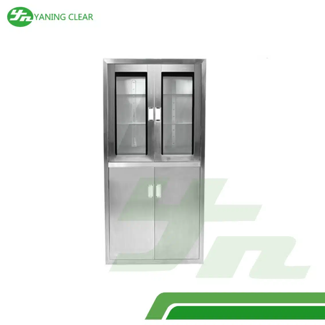 Custom Stainless Steel Medical Cabinet , Sliding Glass Door Medicine Cabinet (2)