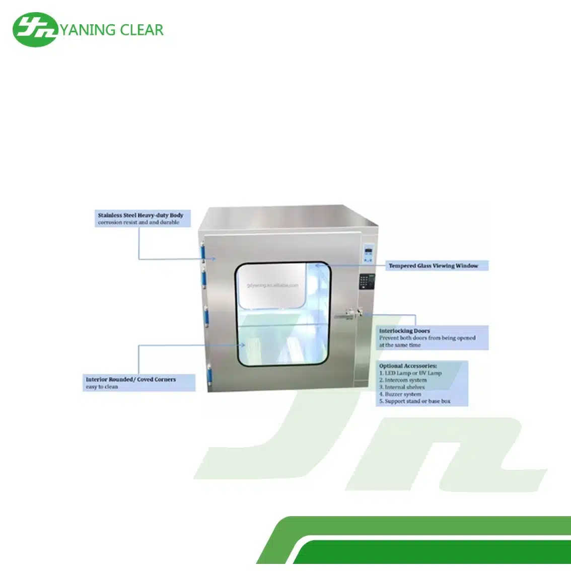 Customize Clean Room Hepa Filter Box Unit Stainless Steel For Clean Room Ceiling (4)