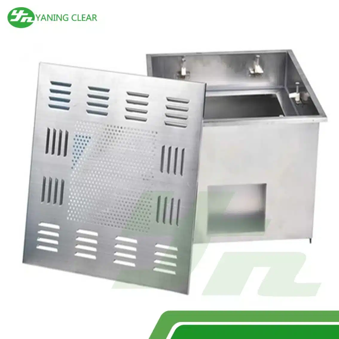 DOP Diffuser Ceiling Air Purification Hepa Box For Plant Hospital (3) Terminal HEPA box plafon berdifuser DOP untuk pabrik dan rumah sakit