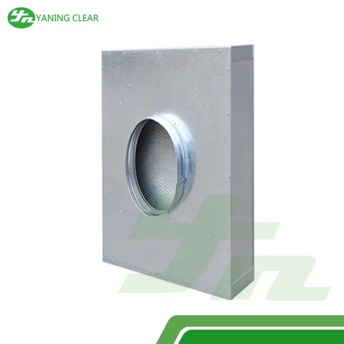 Disposable Clean Room Hepa Filter Box , Hepa Filter Ceiling Module Round Duct Interface (2)