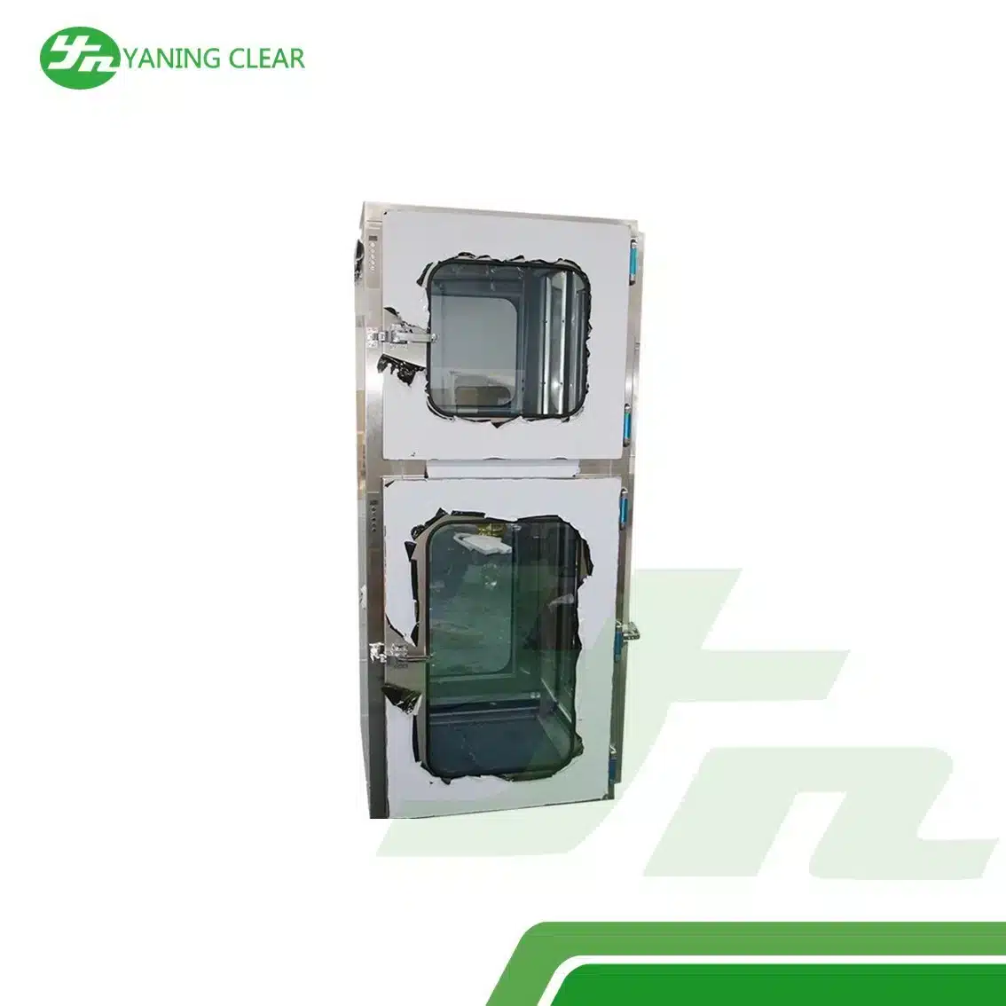 Electromagnetic SUS201 Cleanroom Pass Through Box Interlocking Doors (3)