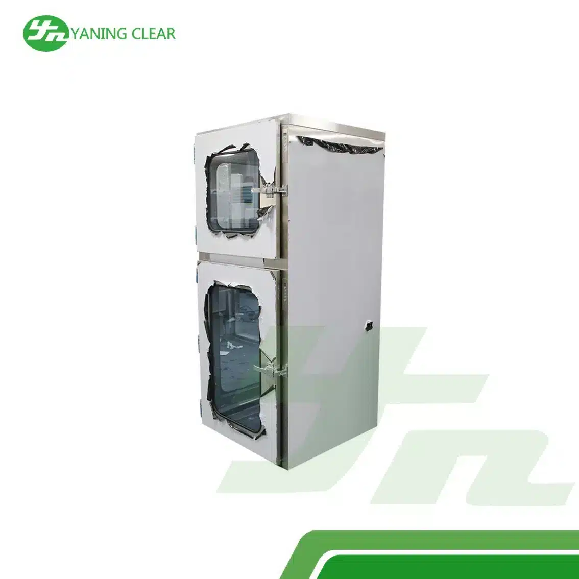 Electromagnetic SUS201 Cleanroom Pass Through Box Interlocking Doors (4)