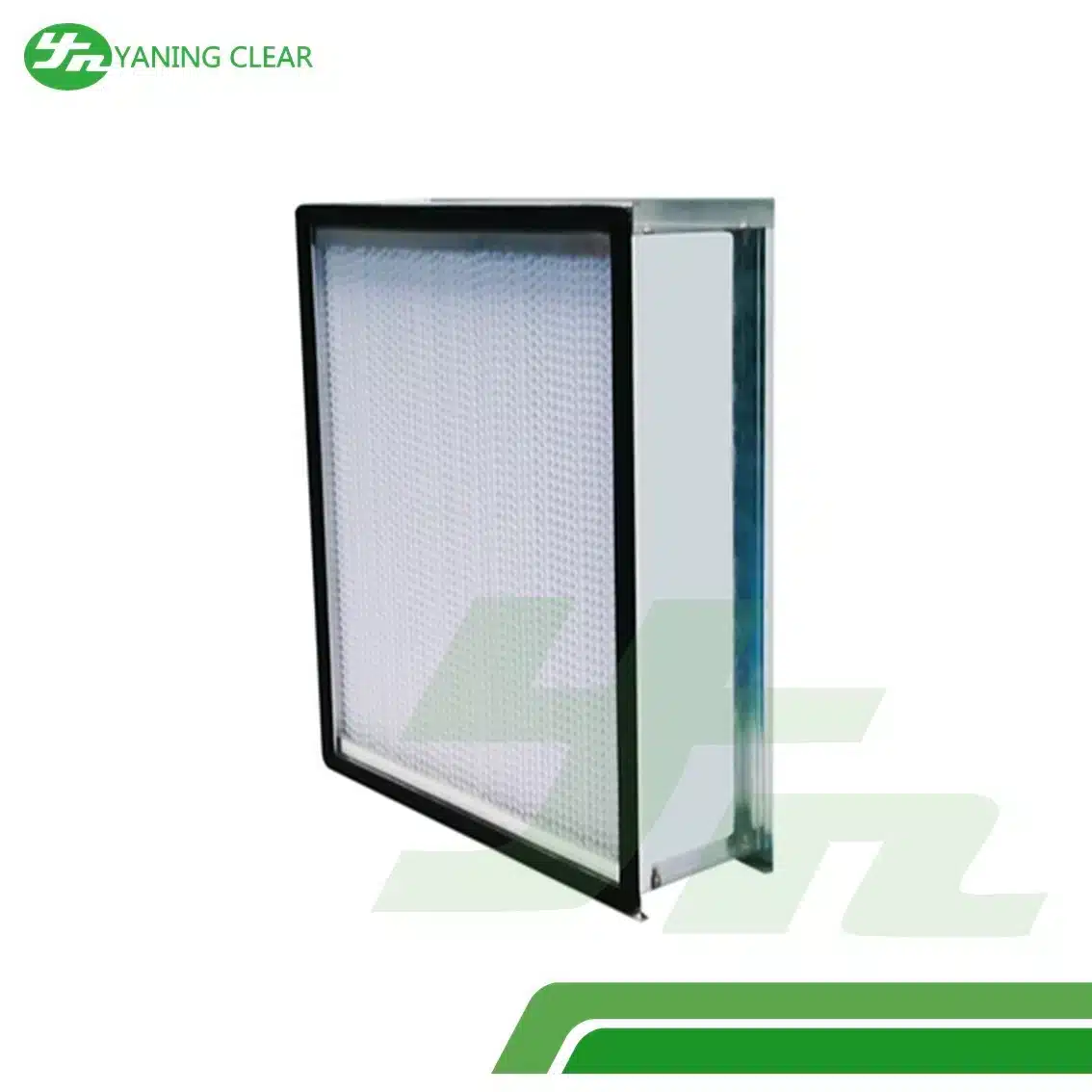 Fiberglass Air Filter Media Deep Pleated HEPA Filter With SS Frame Aluminum Separator (5)