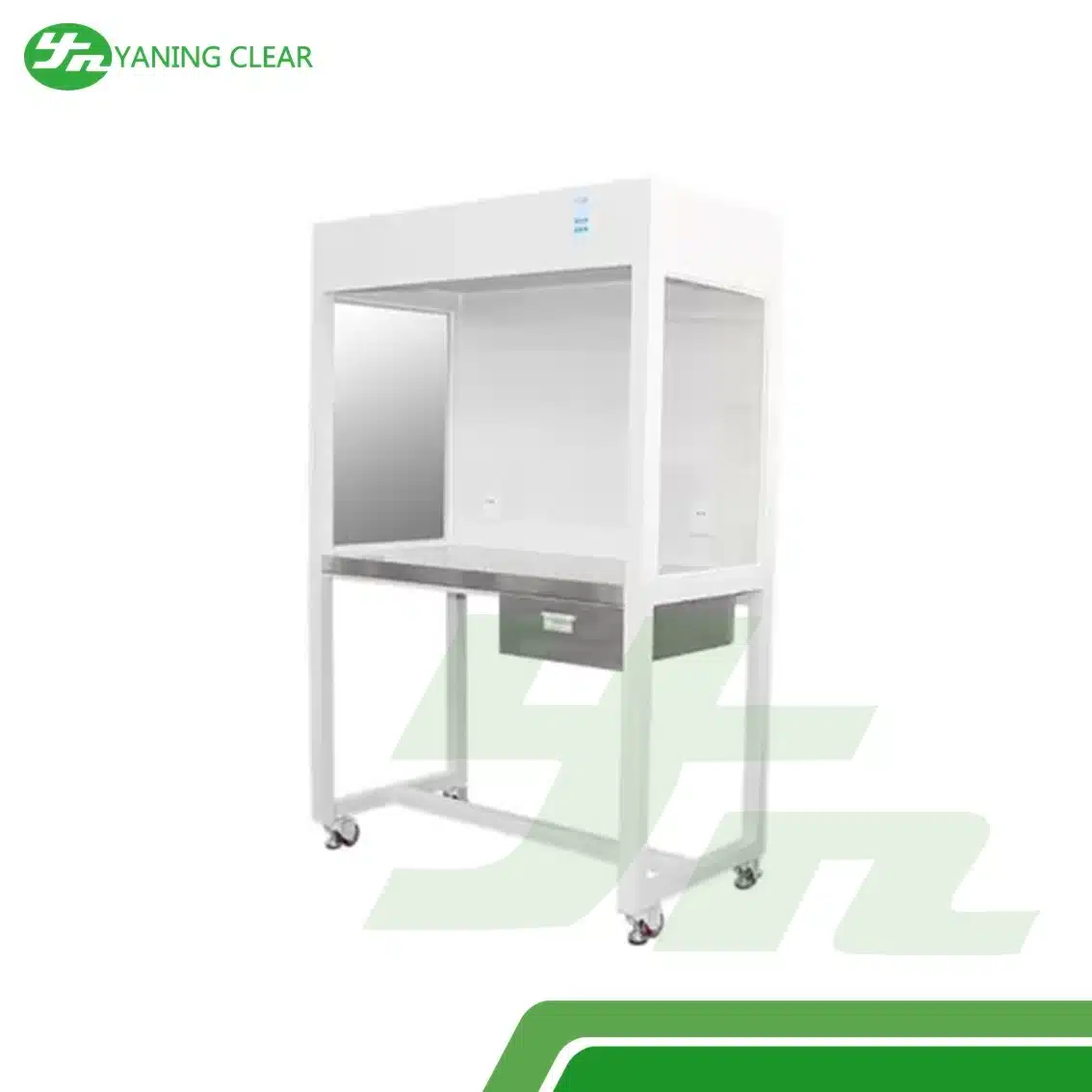 Flow Hood 100 Class Vertical Laminar Clean Bench 175W (3) Clean bench laminar aliran vertikal daya 175 watt