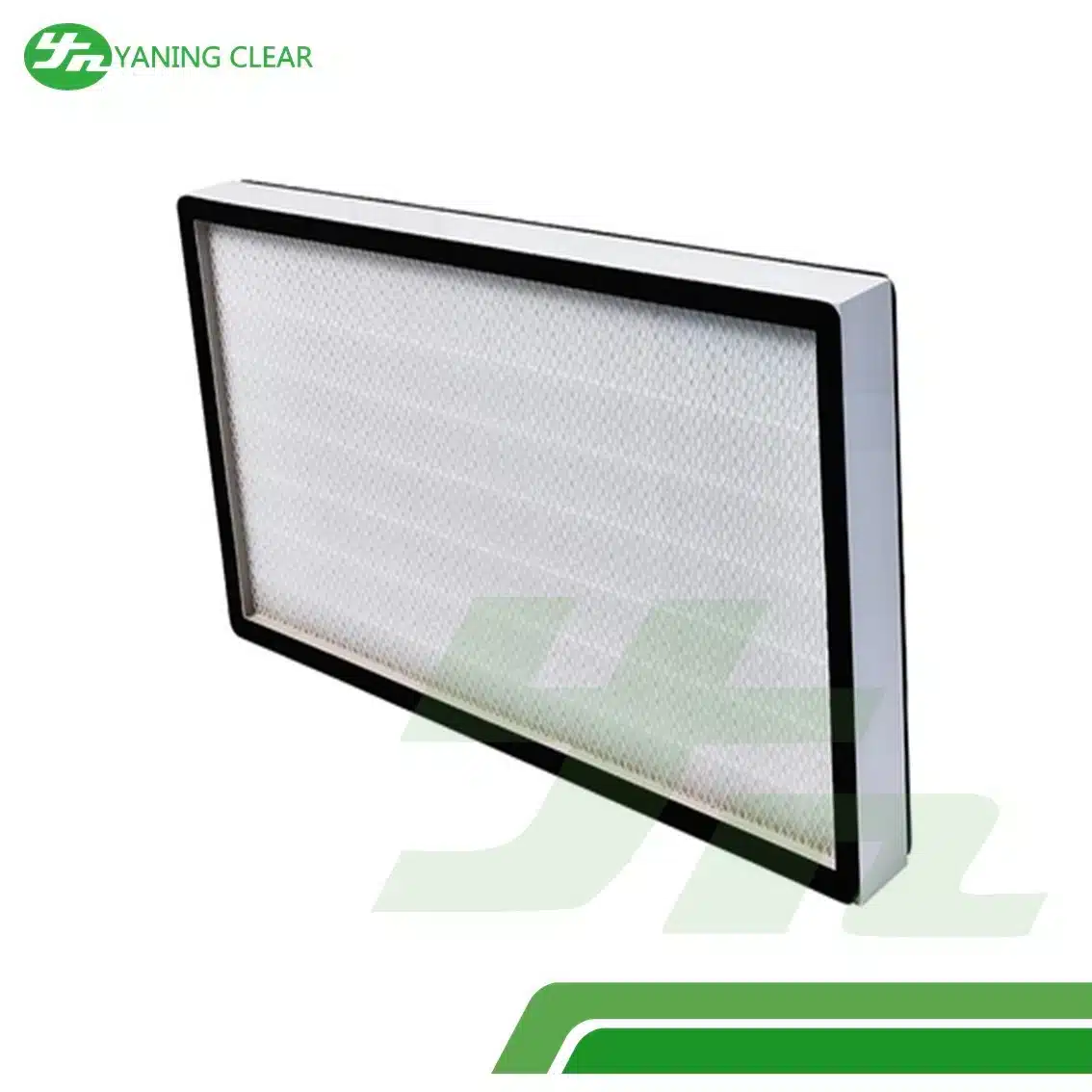 H13 H14 Media Fiberglass Mini Pleated Hepa Filter High Efficiency (5) HEPA filter media serat kaca efisiensi tinggi mini-pleat H13
