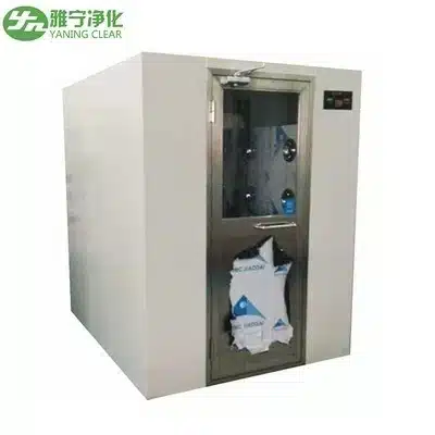 HEPA Filter Air Shower Airlock Room For Personnel Dust Decontamination Clothes Cleaning (2) Air shower berfungsi sebagai airlock untuk dekontaminasi