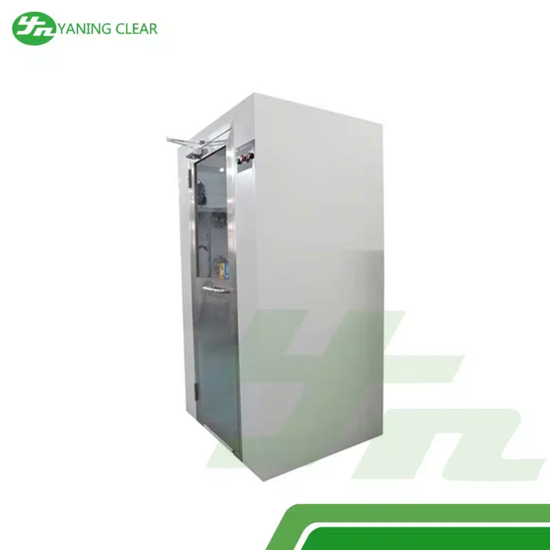 HEPA Stainless Steel Air Shower UV Sterilization Electronic Interlocking (4)_result