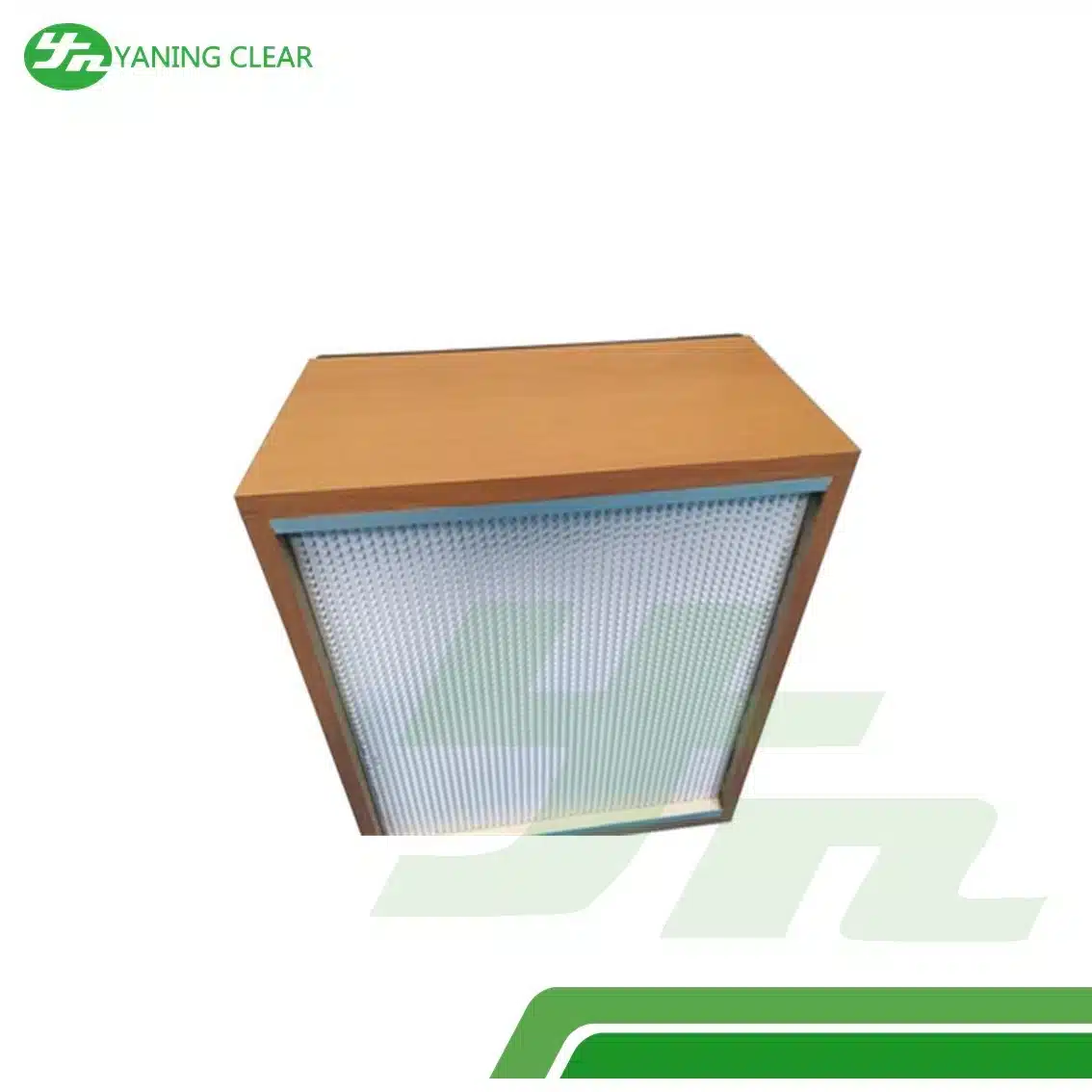 High Efficiency HEPA Media Filter Glass Filter With Sandwich Wooden Board Frame (1)