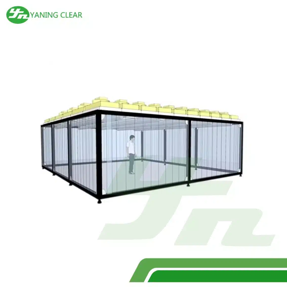 High Performance Clean Room Booth , Class 100 Clean Room Energy Saving (4) Booth ruang bersih hemat energi kelas kebersihan 100
