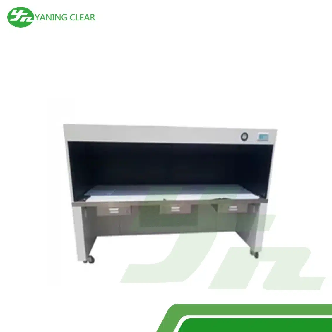 Horizontal Laminar Clean Bench Airflow Hood Powder Coating Steel For Three Person (1)