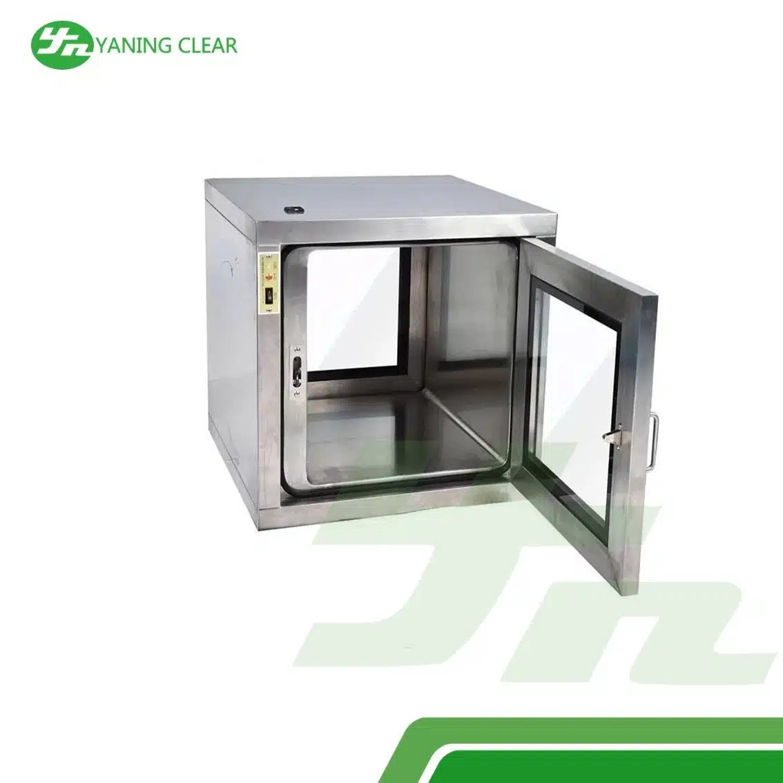 Hospital Equipment Static Pass Box , Clean Room Pass Thru Box EVA Sealing Material (2) Pass box tipe statis bersil kedap untuk rumah sakit
