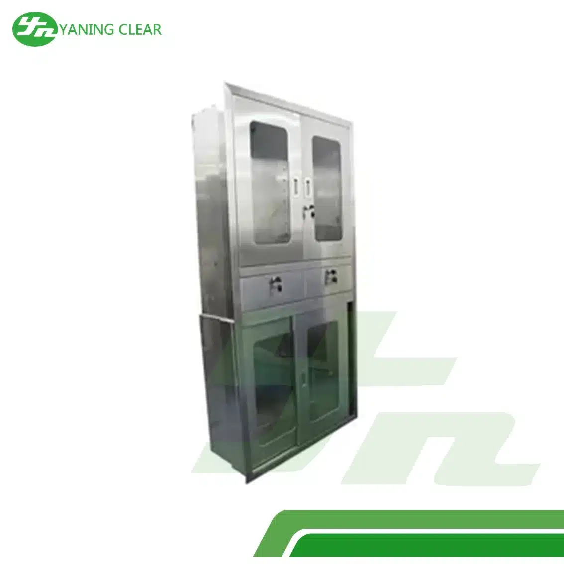 Hospital Furniture Instrument Stainless Steel Medical Cabinet With Solid Structure (1)