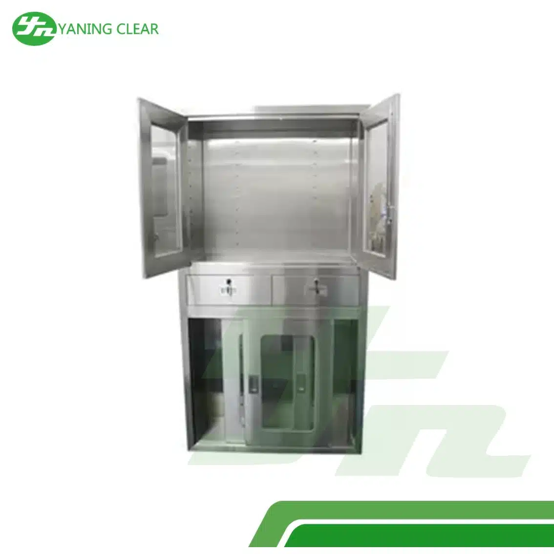 Hospital Furniture Instrument Stainless Steel Medical Cabinet With Solid Structure (3)