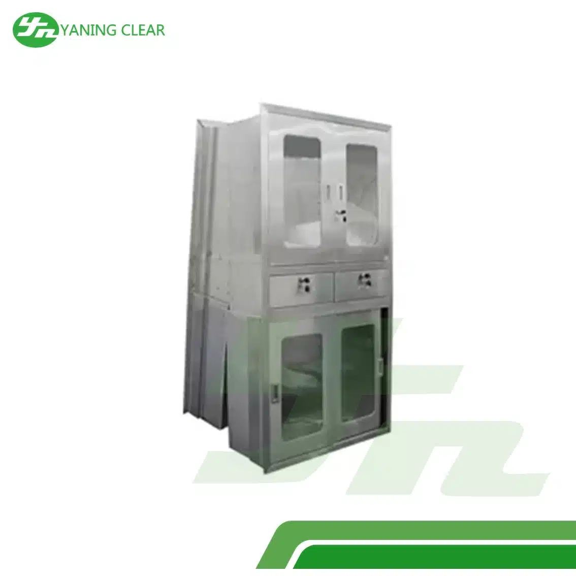 Hospital Furniture Instrument Stainless Steel Medical Cabinet With Solid Structure (4) Lemari instrumen medis stainless steel untuk rumah sakit