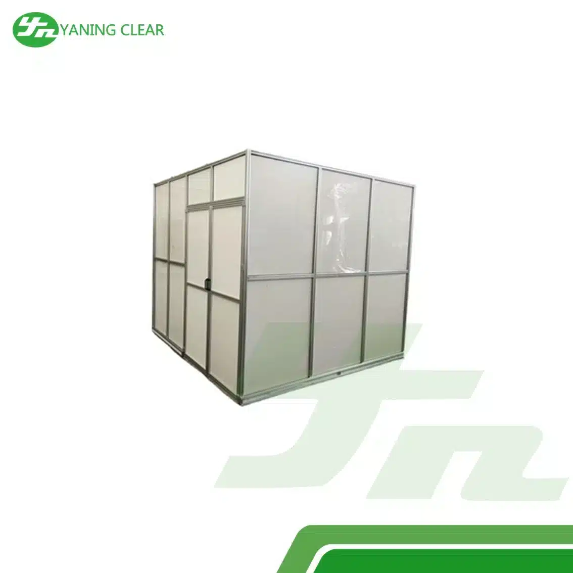 ISO GMP Dust-Free PVC Wall Panel Modular Clean (5) Panel dinding cleanroom material PVC bebas debu sistem modular
