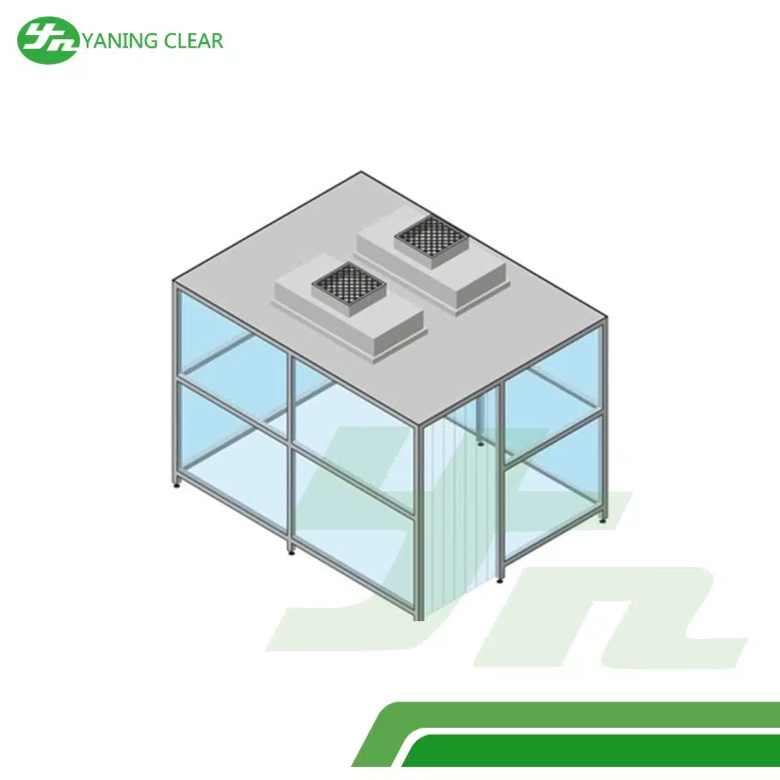 Industrial Grade Clean Room Booth Contamination Control Air (2)