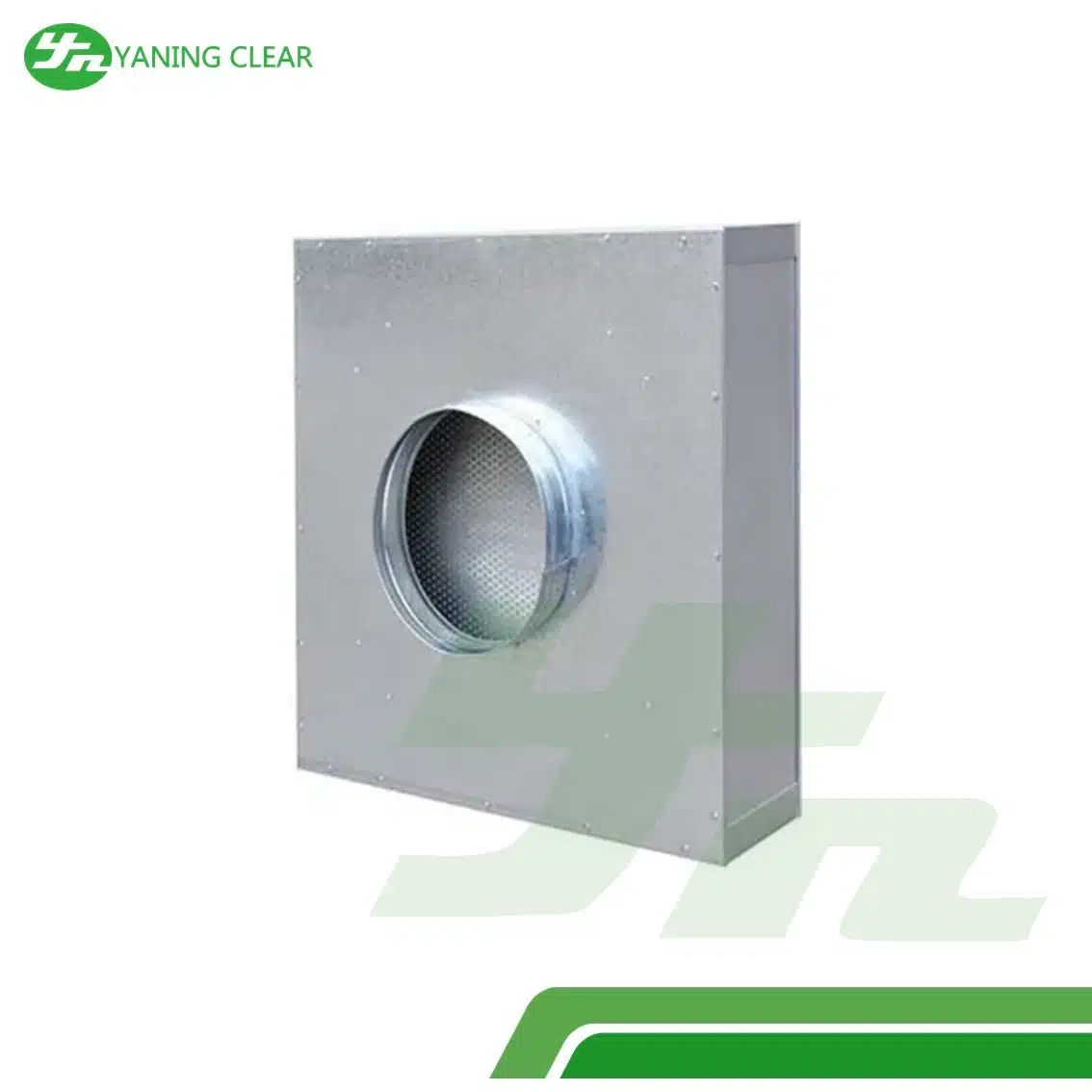 Insulated Cotton Hepa Filter Ceiling Module , Laminar Flow Module 600915150mm (6) Laminar air flow hood berinsulasi untuk ruang bersih