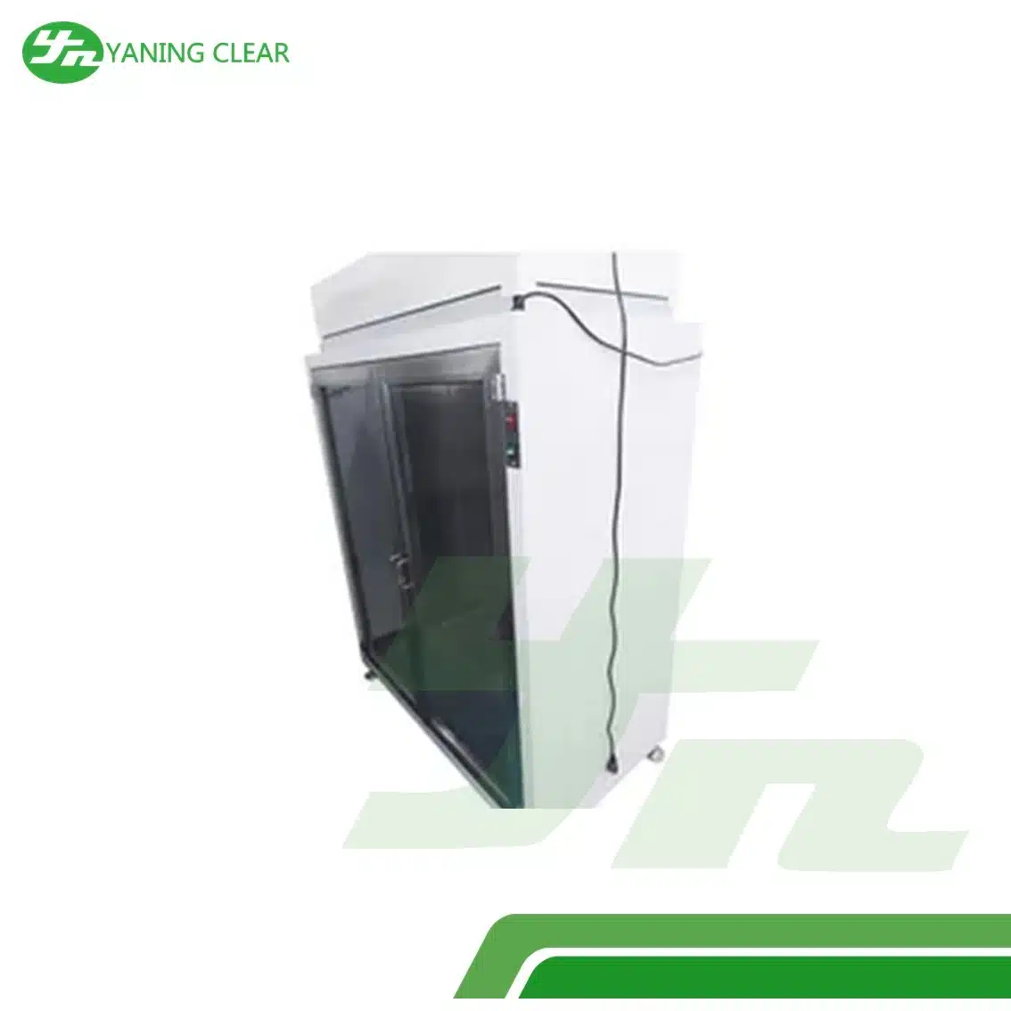 Laminar Air Flow Clean Room Garment Cabinet With Transparent Glass Door (4) Lemari penyimpanan pakaian cleanroom berpintu kaca