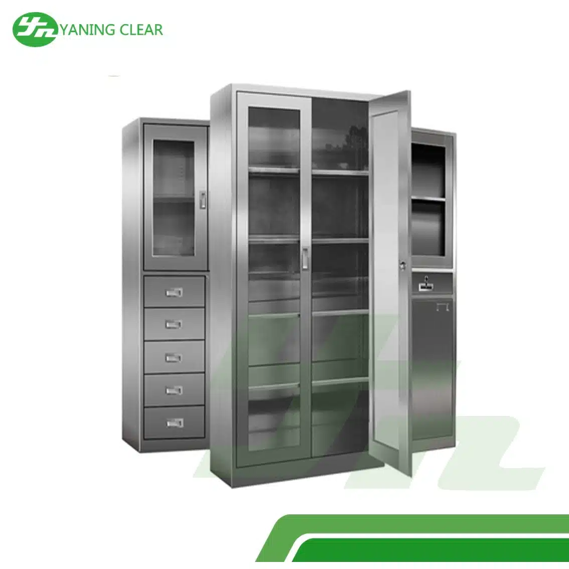 Laminar Air Flow Garment Cabinet 0.8Kw 1.2mm Thickness Wardrobe Closet (3)