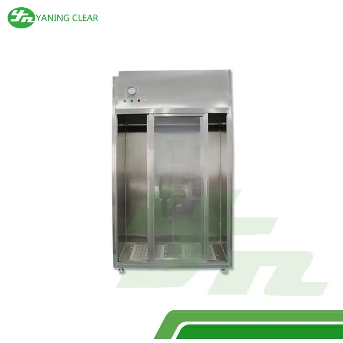Laminar Flow Wardrobe Clean Room Garment Cabinet With Anti Static Curtain Soft Wall (2)