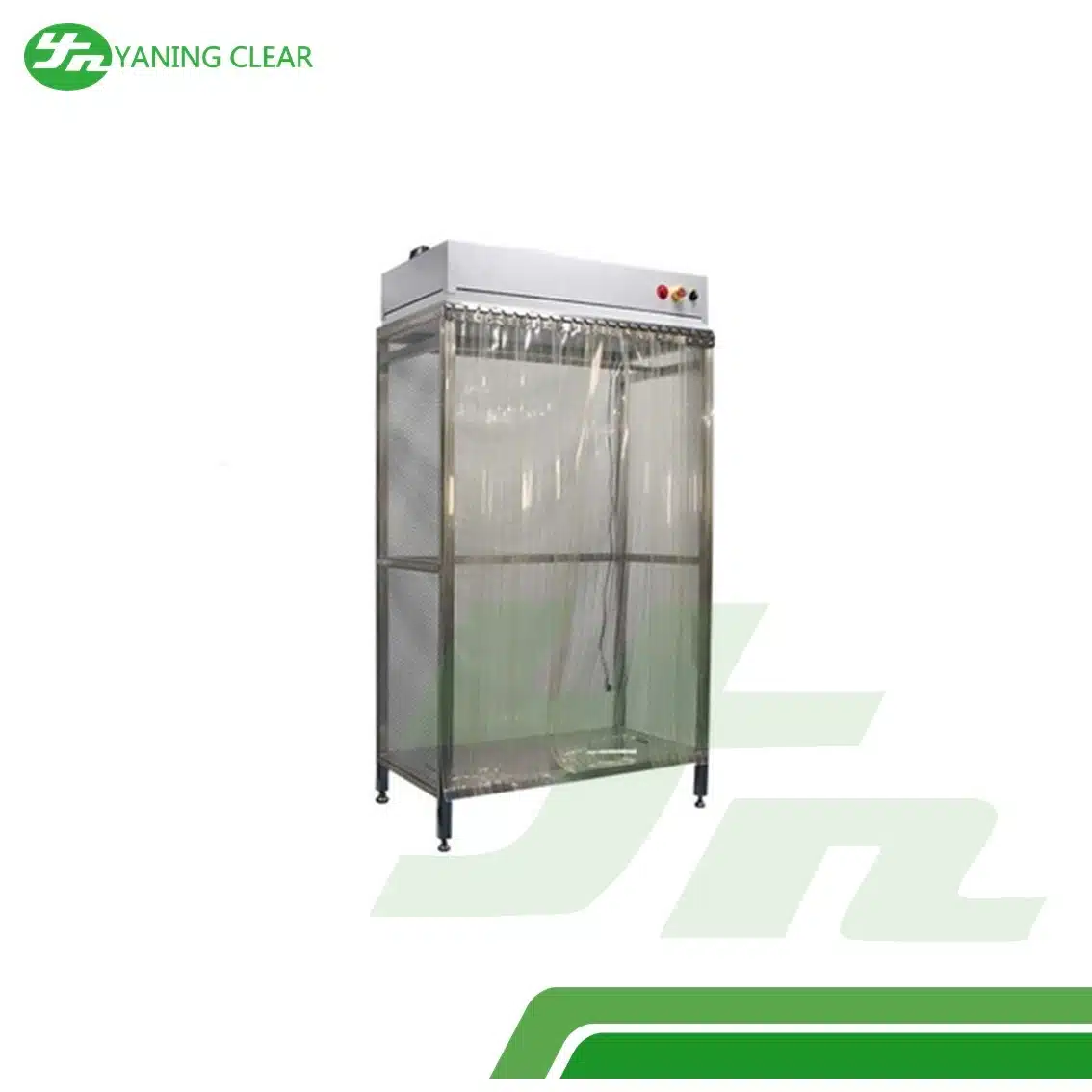 Laminar Flow Wardrobe Clean Room Garment Cabinet With Anti Static Curtain Soft Wall (3)