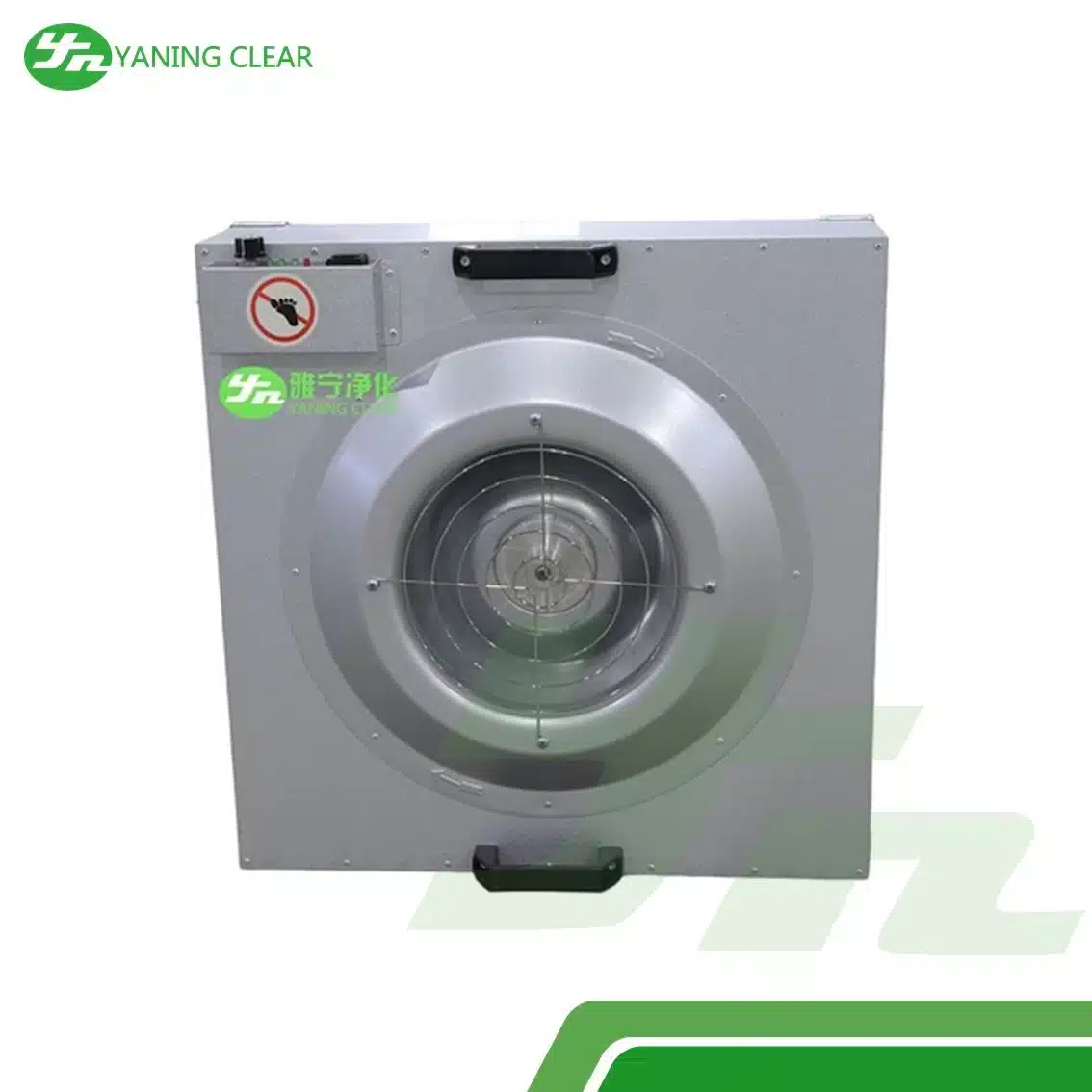 Low Noise 220pa FFU Fan Filter Unit H14 Hepa Ceiling Install (2)_result Fan filter unit (FFU) beroperasi senyap H14
